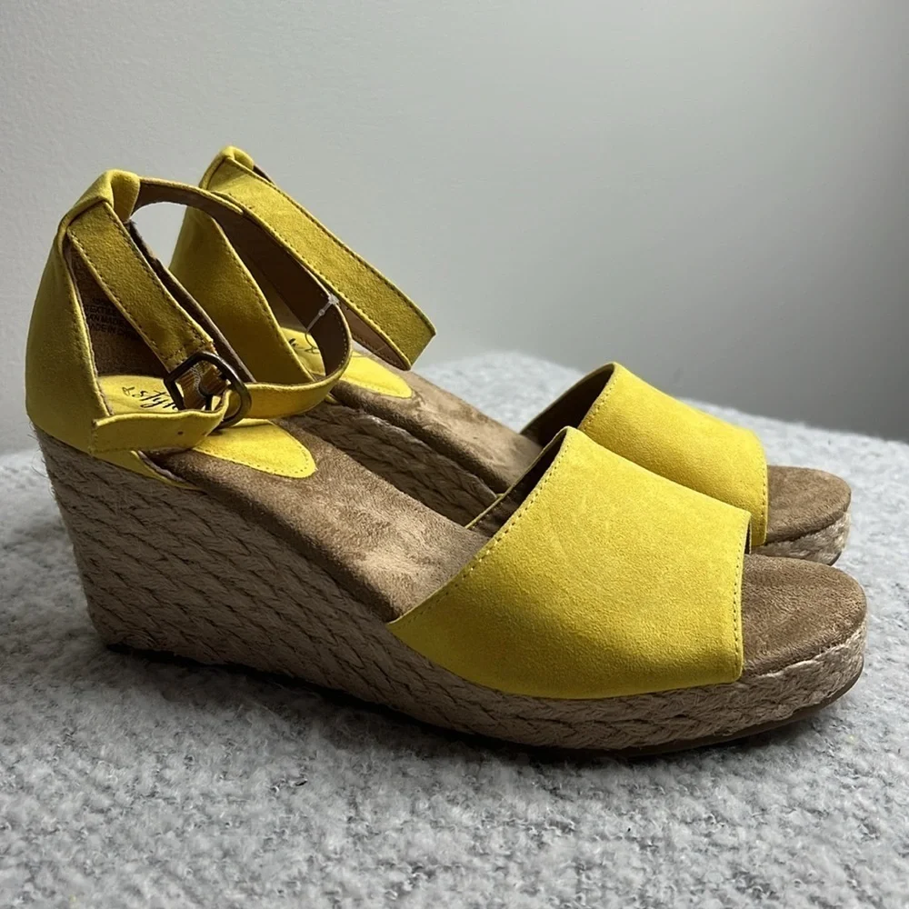 Style & Co. Womens Seleeney Open Toe‎ Casual Platform - NWOT